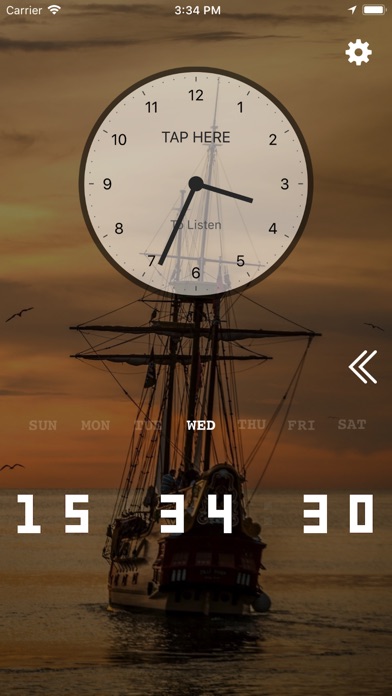 Speaking Clock: TellMeTheTime screenshot 3