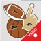 Purdue Boilermakers Animated Selfie Stickers app lets you add awesome, officially licensed Purdue Boilermakers animated and graphic stickers to your selfies