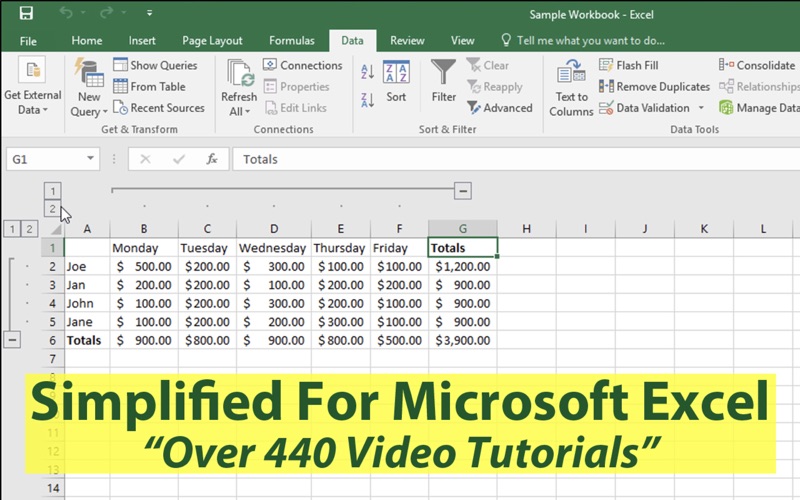 Screenshot #1 pour Simplified For Microsoft Excel