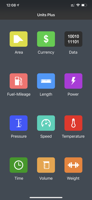 ‎Units Plus Converter Screenshot