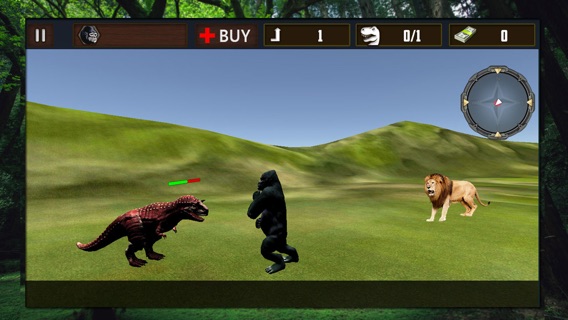 Gorilla vs Dinosaur Adventureのおすすめ画像4