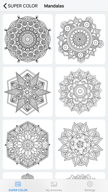 Super Color Coloring Book screenshot-3