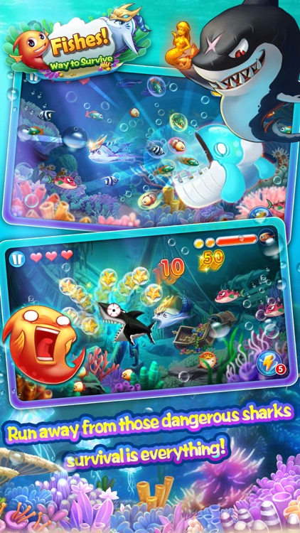 Fishes! Way To Survive