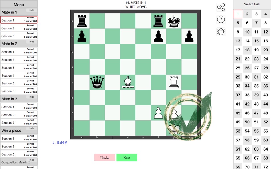 Chess Master - chess puzzles - 1.1 - (macOS)