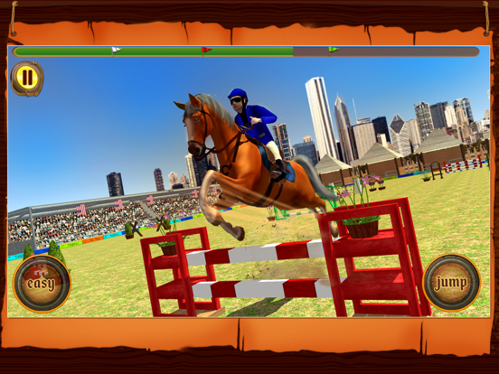 Horse Show Jumping Challenge iPad app afbeelding 1