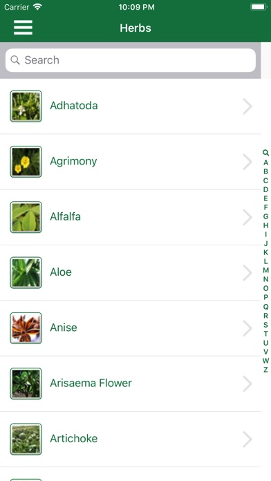 Natural Healing Herbs screenshot1