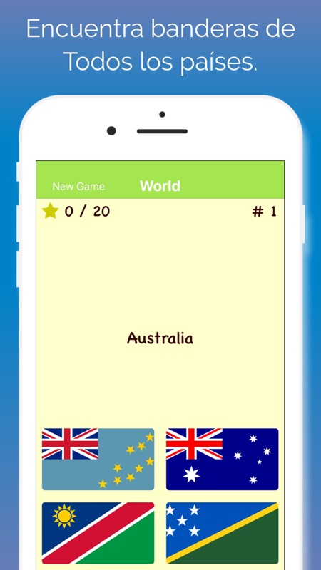 Banderas de todos los países Q screenshot 1