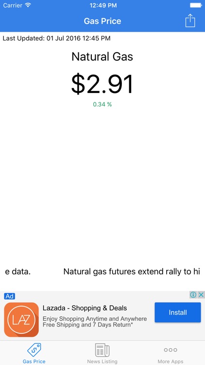 Easy Gas Tracker