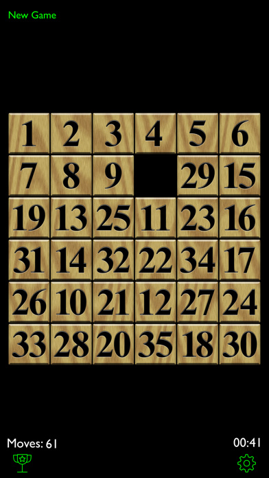 Screenshot #2 pour PuzzleTiles - 15 tile puzzle