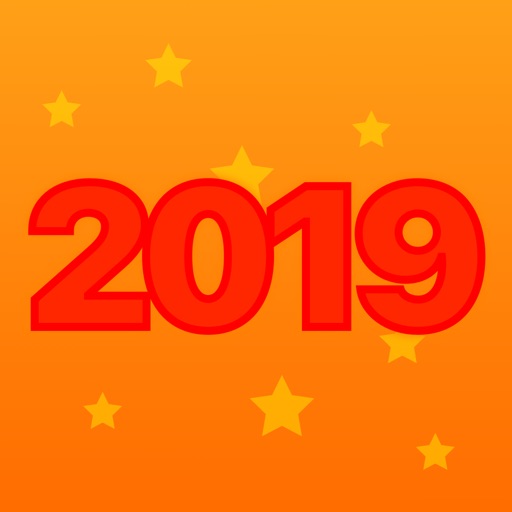 2019 New Year Progress Icon