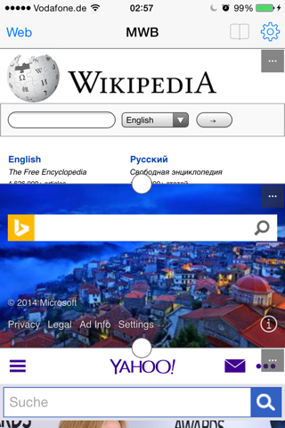 Multi Web Browser screenshot 2