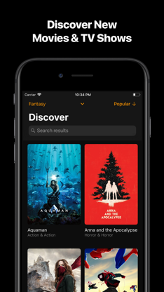 Queued: Movie and TV Watchlist screenshot 1
