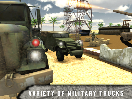 軍用トラックドライブ戦争ゾーンのおすすめ画像4