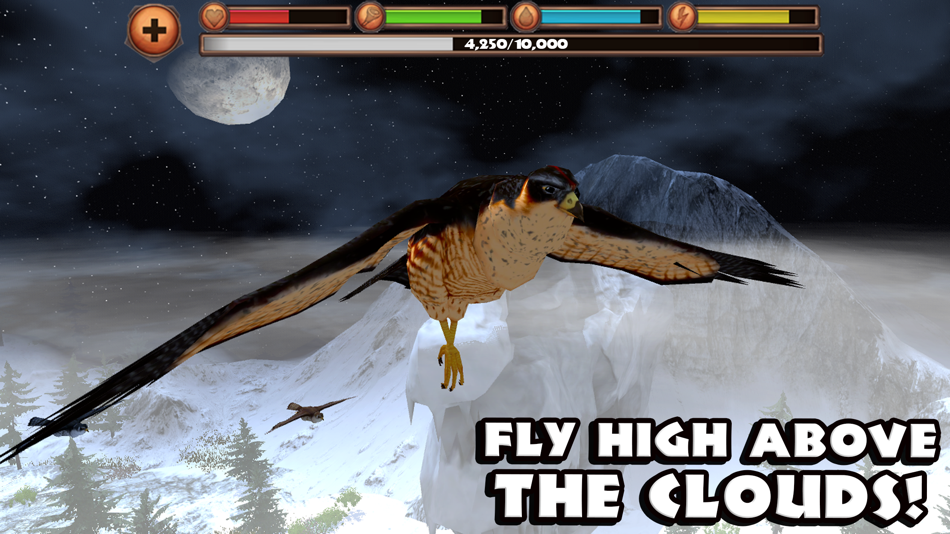 #2. Falcon Simulator (iOS) Podle: Gluten Free Games