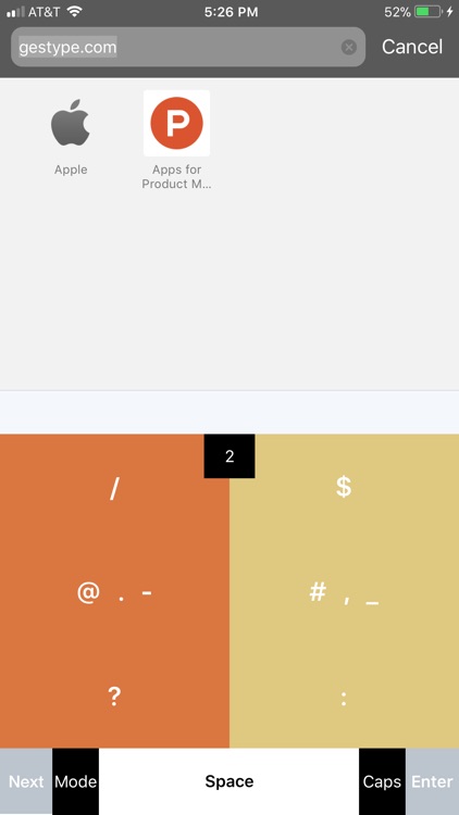 Gestype keyboard screenshot-3
