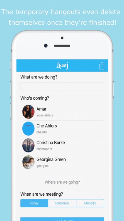 Launj - Meet Friends Easily screenshot-3
