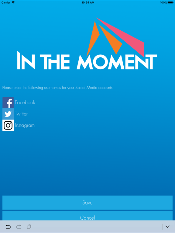 Screenshot #6 pour In The Moment App