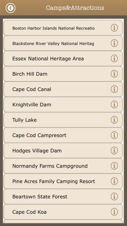 Massachusetts - Camping Guide