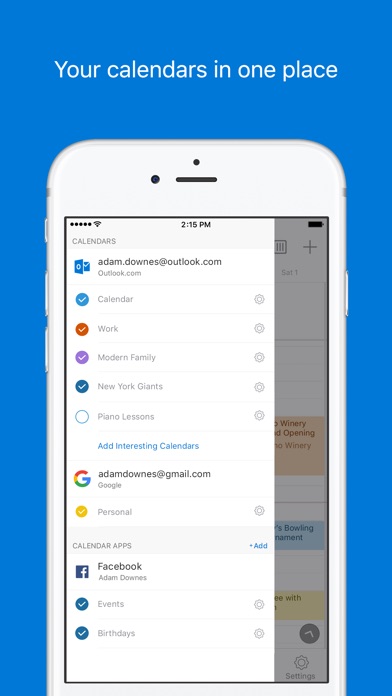 Microsoft Outlook - email and calendar Screenshot