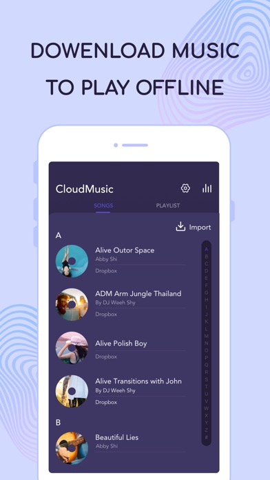 CloudMusic: Play Music Offline screenshot 4