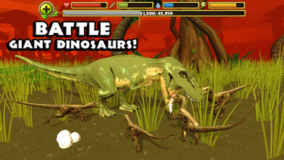 Jurassic Life: Velociraptor Dinosaur Simulator screenshot 2