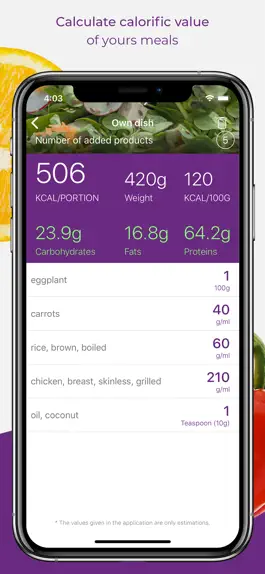 Game screenshot Calorie Counter - Meal Planner hack