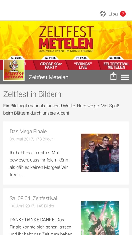 Zeltfest Metelen