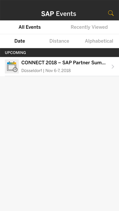 SAP Events screenshot 2