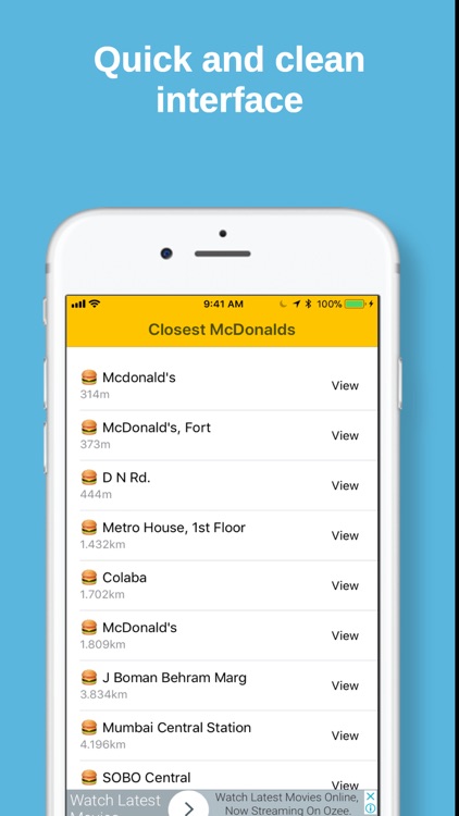 Closest McDonalds by Sanat Hegde