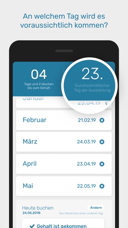 Cashflix • Gehaltsplanung
