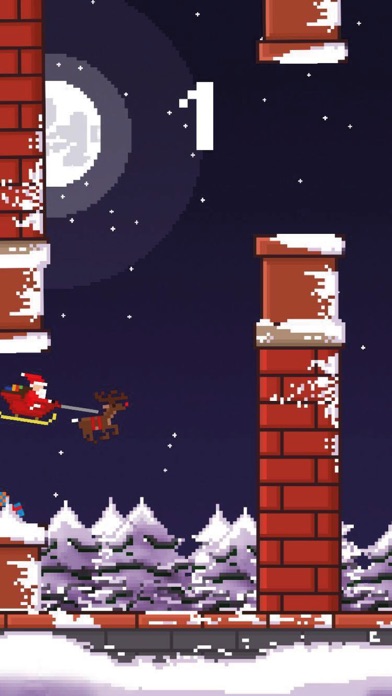 Flappy Santa screenshot 2