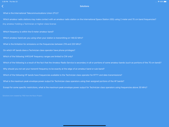 Screenshot #6 pour Ham Radio Exam Prep - Tech