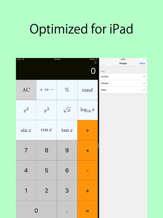 Simple Calculator - Calculator for iPad -
