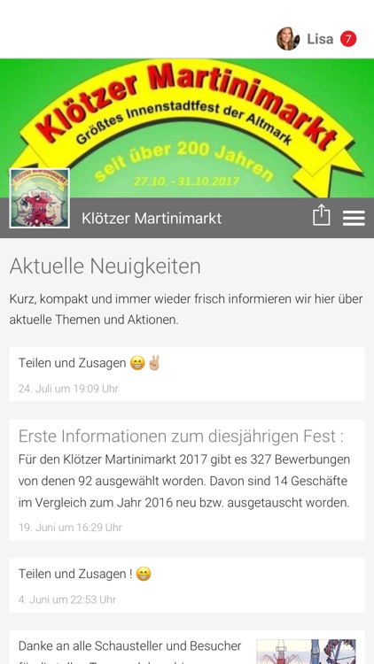 Klötzer Martinimarkt