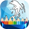 Art Peppas Dolphin Coloring