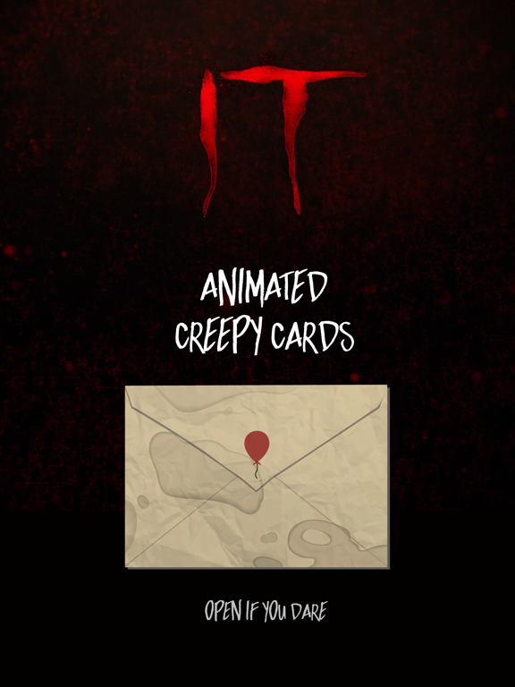 IT Animated Creepy Cards iPad screenshot
