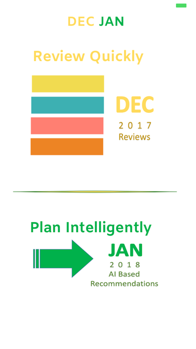 DEC JAN -REVIEW 2017 PLAN 2018 app screenshot