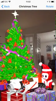 augmented christmas tree iphone screenshot 2