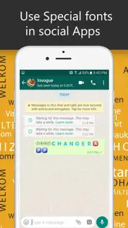 fancy text - font changer iphone screenshot 2