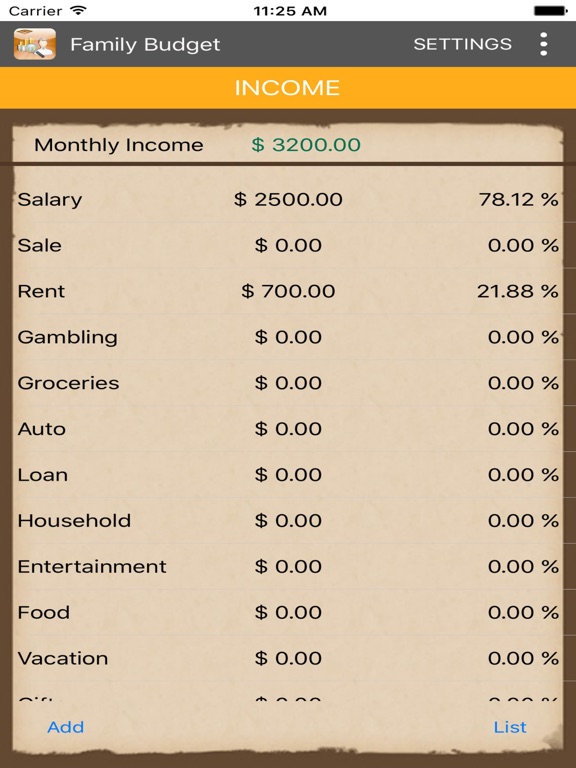 Screenshot #5 pour Budget Track Family