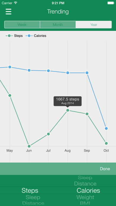 Data Manager for Fitbit screenshot1