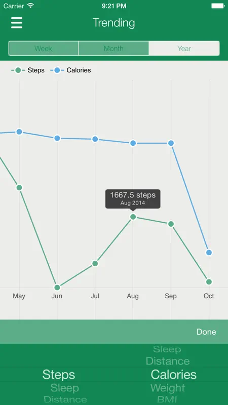 Data Manager for Fitbit screenshot 3 of 5