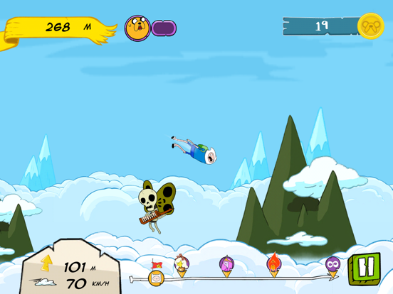 Screenshot #6 pour Adventure Time: Crazy Flight
