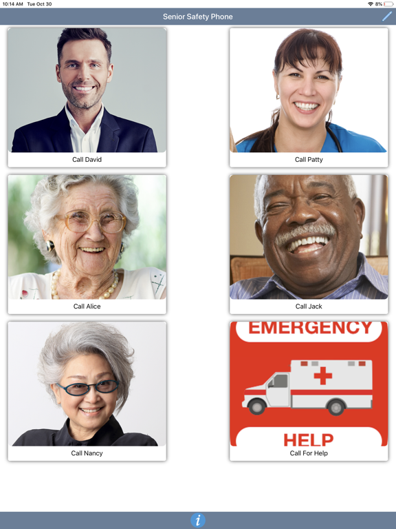Screenshot #4 pour Senior Safety Phone