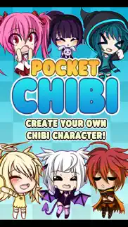 pocket chibi - anime dress up iphone screenshot 1