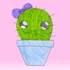 Kawaii! Cactus Stickers app icon - Stickers app for iPhone