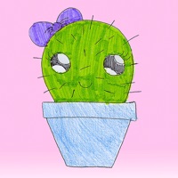 Kawaii! Cactus Stickers app icon - Stickers app for iPhone