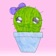 Kawaii! Cactus Stickers app icon - Stickers app for iPhone