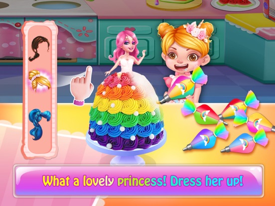 Screenshot #6 pour Rainbow Unicorn Cake Maker