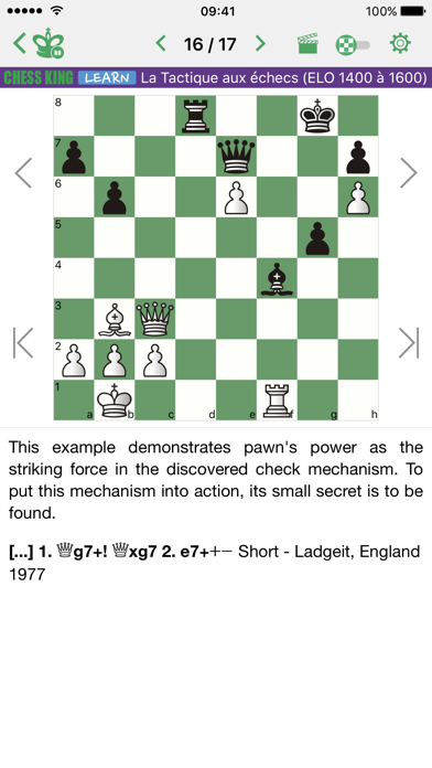 Screenshot #2 pour Tactique aux échecs 1400-1600